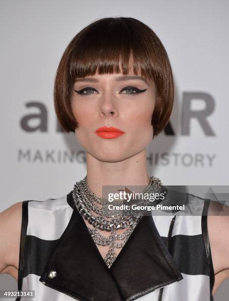 Coco Rocha attends amfAR's 21st Cinema Against AIDS Gala, Presented