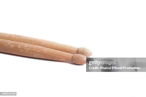 Chipped Drumstick On White Background High-Res Stock Photo