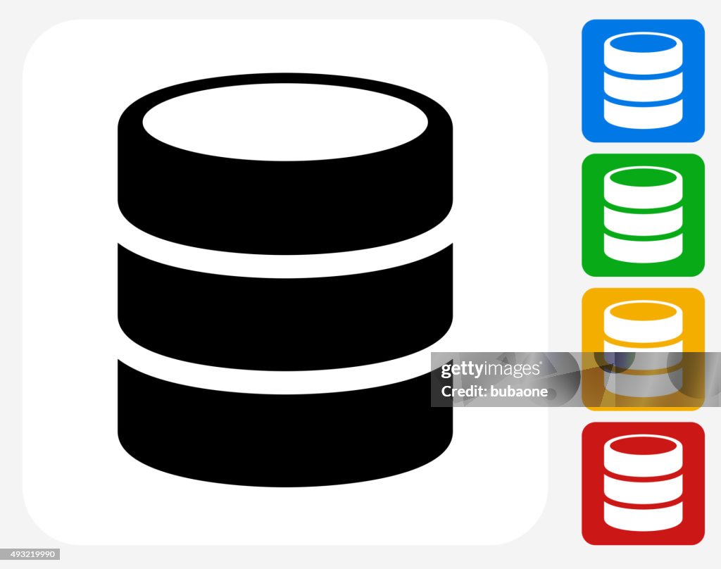 Barrel Icon Flat Graphic Design
