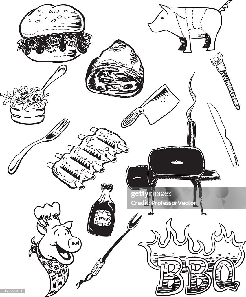 Barbecue Sketches
