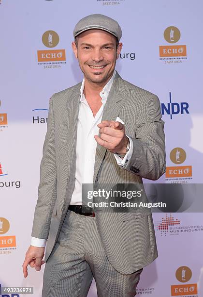 Roger Cicero attends Echo Jazz Award 2014 ceremony at Kampnagel on May 22, 2014 in Hamburg, Germany.