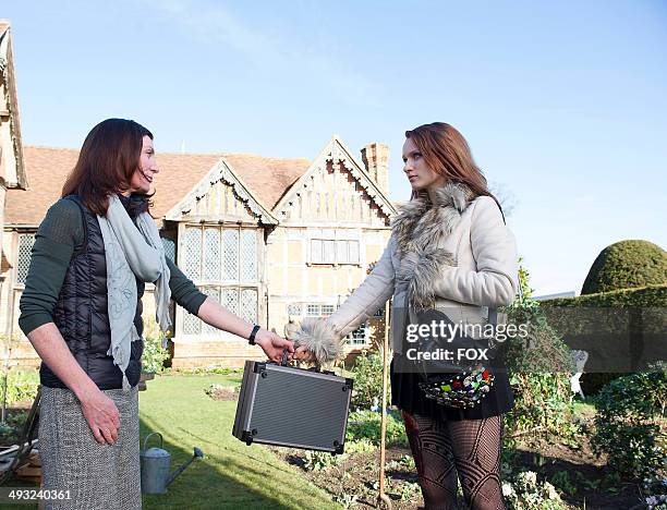 Emily Berrington and Michelle Fairley in the "1:00 PM - 2:00 PM" episode of 24: LIVE ANOTHER DAY airing Monday, May 12, 2014 on FOX.