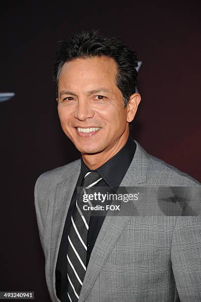 Cast member Benjamin Bratt arrives on the red carpet for theworld premiere, sponsored by Sprintand the Chrysler brand, on Friday, May 2, 2014...