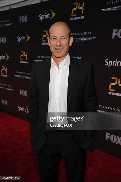 Executive Producer Howard Gordon arrives on the red carpet for theworld premiere, sponsored by Sprintand the Chrysler brand, on Friday, May 2, 2014...