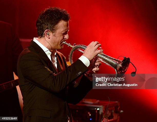 Till Broenner performs during Echo Jazz Award 2014 ceremony at Kampnagel on May 22, 2014 in Hamburg, Germany.