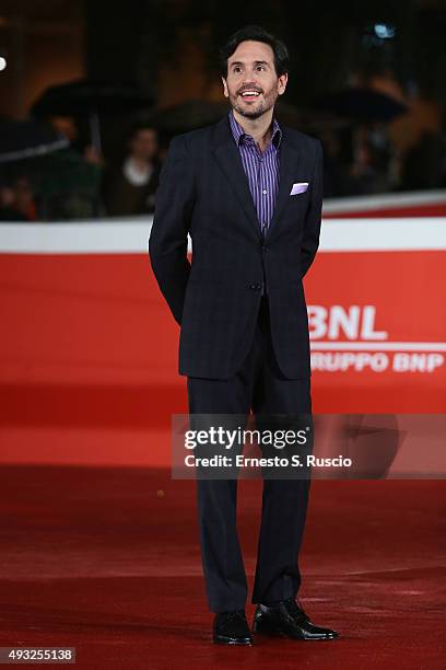 Dierctor Peter Sollett walks the red carpet for 'Freeheld' during the 10th Rome Film Fest at Auditorium Parco Della Musica on October 18, 2015 in...