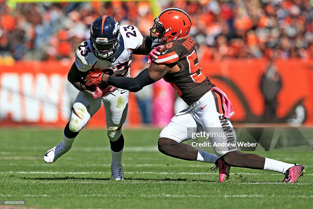 Denver Broncos v Cleveland Browns