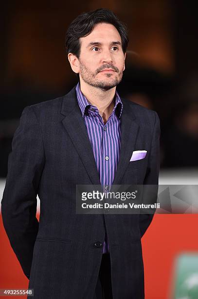 Dierctor Peter Sollett walks the red carpet for 'Freeheld' during the 10th Rome Film Fest at Auditorium Parco Della Musica on October 18, 2015 in...