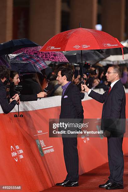 Dierctor Peter Sollett walks the red carpet for 'Freeheld' during the 10th Rome Film Fest at Auditorium Parco Della Musica on October 18, 2015 in...