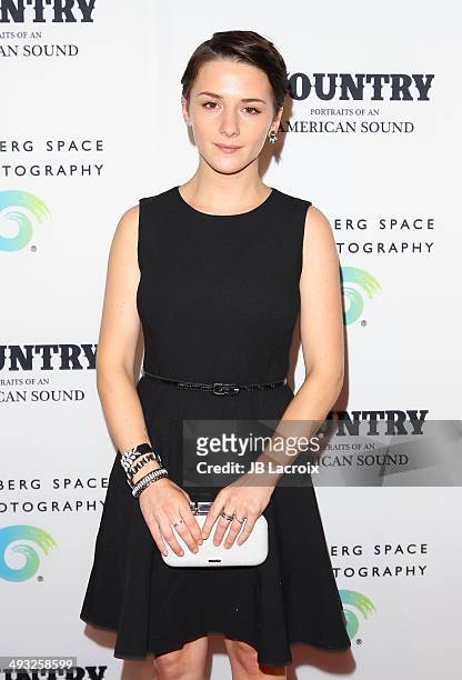 Addison Timlin attends the Annenberg Space for Photography Opening Celebration for 'Country, Portraits of an American Sound' at the Annenberg Space...