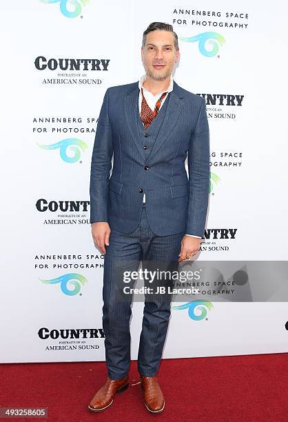 Cameron Silver attends the Annenberg Space for Photography Opening Celebration for 'Country, Portraits of an American Sound' at the Annenberg Space...