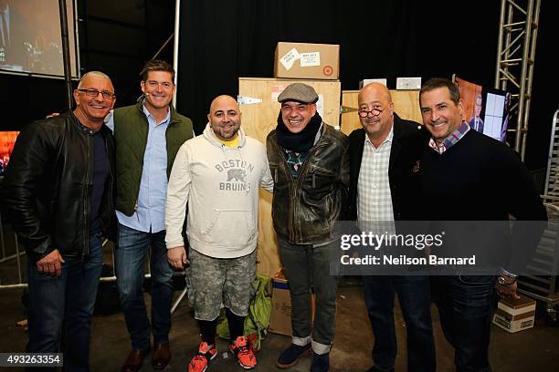 Chefs Robert Irvine, Jamie Deen, Duff Goldman, Michael Symon, Andrew Zimmern, Bobby Deen attend the Grand Tasting presented by ShopRite featuring...