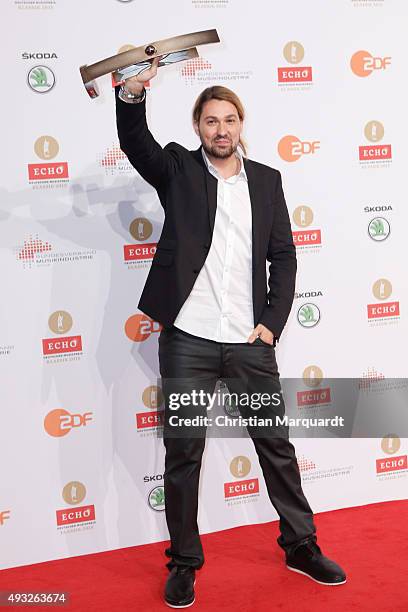 David Garret attends the ECHO Klassik 2015 at Konzerthaus on October 18, 2015 in Berlin, Germany.