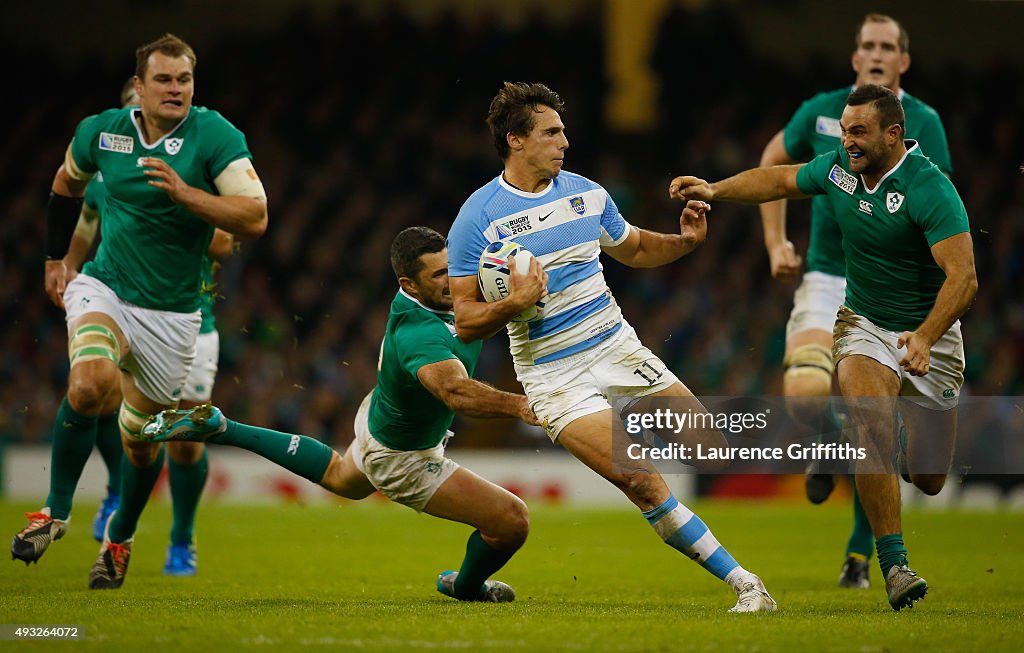 Ireland v Argentina - Quarter Final: Rugby World Cup 2015