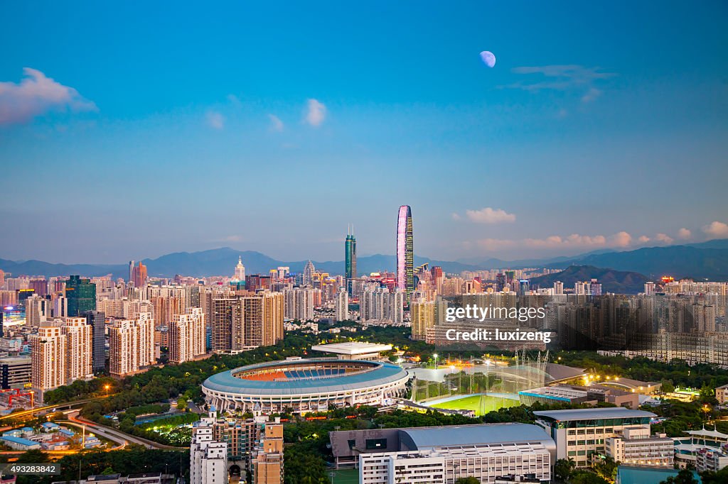 Stadtlandschaft von shenzhen