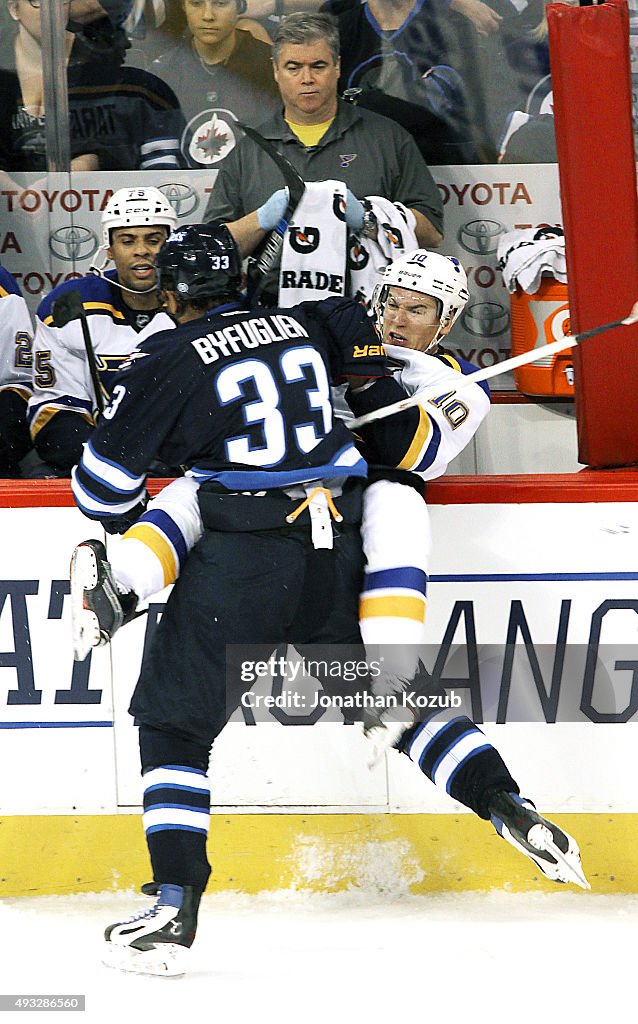 St. Louis Blues v Winnipeg Jets