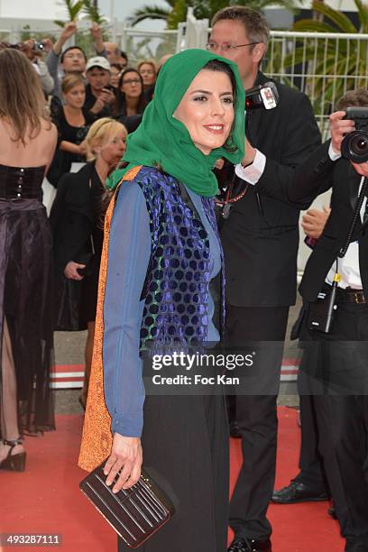 Leila Hatami attends the 'Jimmy's Hall' premiere during the 67th Annual Cannes Film Festival on May 22, 2014 i n Cannes, France.