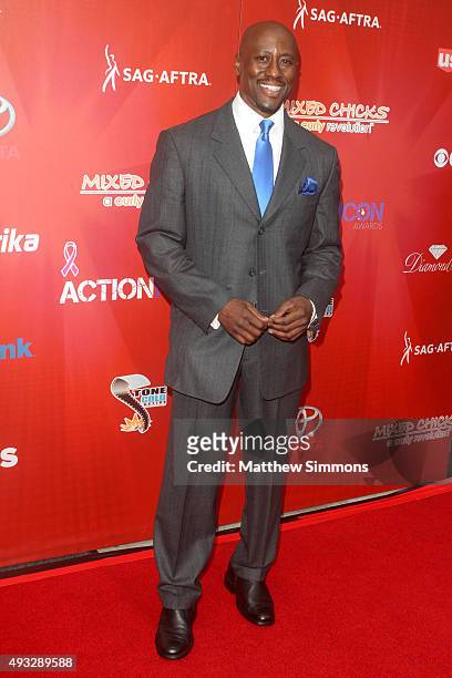 Guest attends the 8th annual Action Icon Awards at Sheraton Universal on October 18, 2015 in Universal City, California.