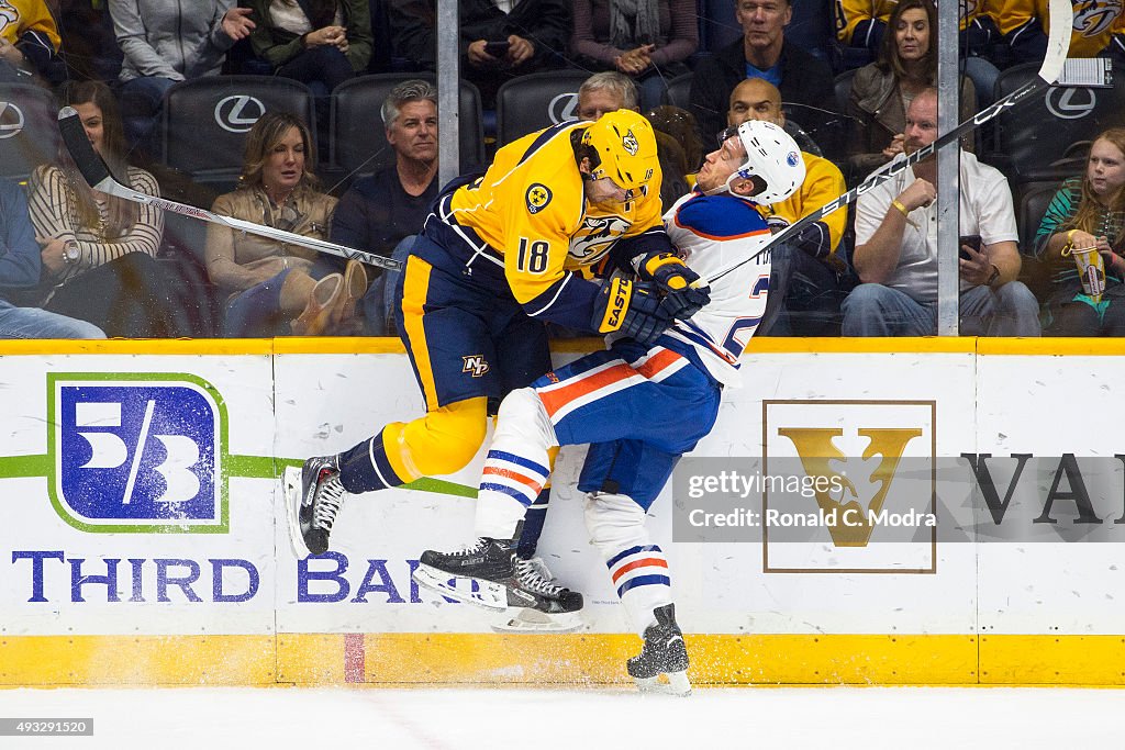 Edmonton Oilers v Nashville Predators