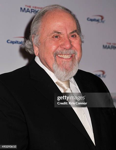Producer George Schlatter poses on the red carpet during the 18th Annual Mark Twain Prize For Humor honoring Eddie Murphy at The John F. Kennedy...