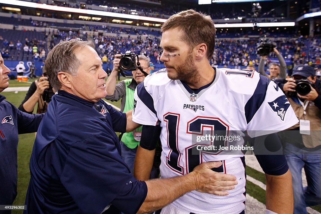 New England Patriots v Indianapolis Colts