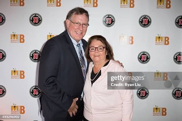 Guests attend the 4th Annual Mario Batali Foundation Dinner honoring Gretchen Witt at Del Posto Ristorante on October 18, 2015 in New York City.