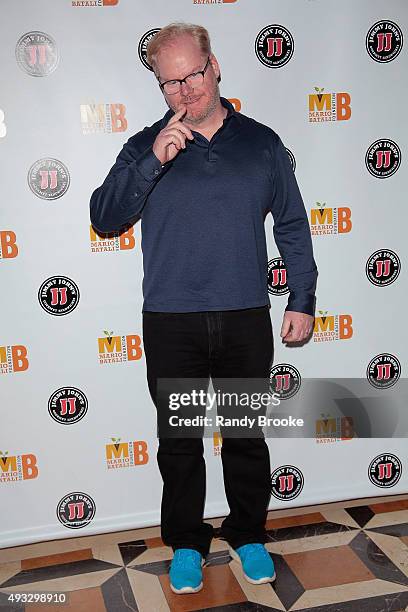 Actor, comedian, voice-over artist, and author Jim Gaffigan attends the 4th Annual Mario Batali Foundation dinner honoring Gretchen Witt at Del Posto...