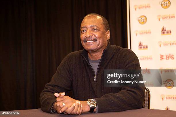 Matthew Knowles attends the 2015 Circle Of Sisters Expo at Jacob Javitz Center on October 18 in New York City.