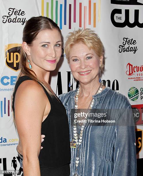 Dee Wallace and her daughter Gabrielle Stone attend the 11th annual LA Femme International Film Festival Awards Gala at The Los Angeles Theatre...