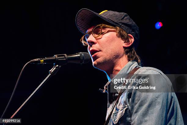 Justin Townes Earle performs at Tipitina's on October 18, 2015 in New Orleans, Louisiana.