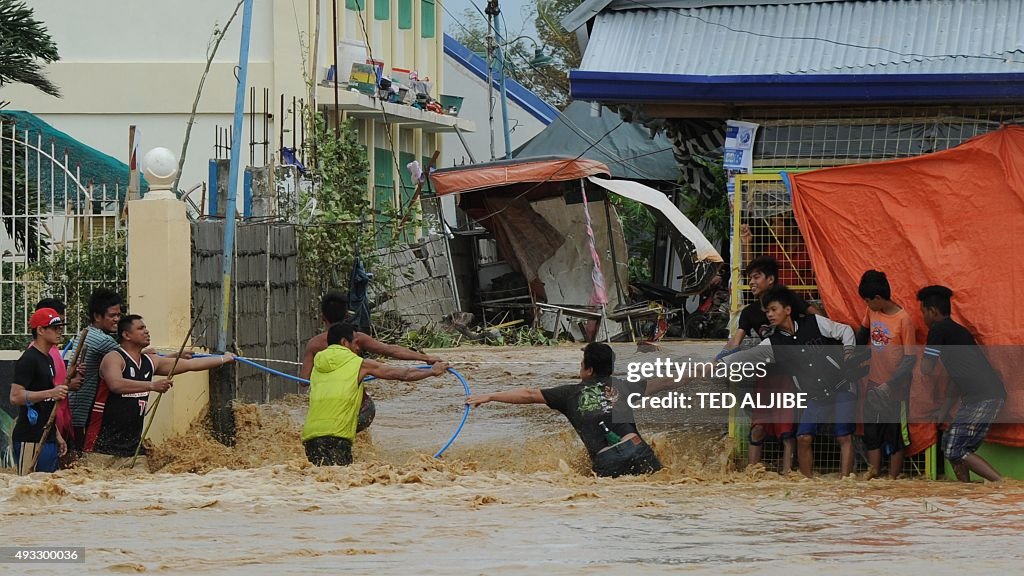 PHILIPPINES-WEATHER-TYPHOON