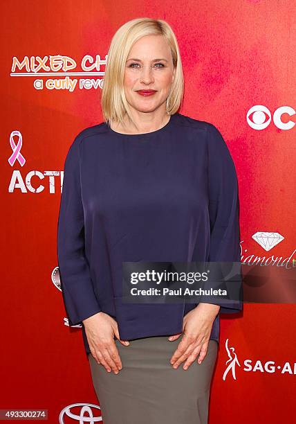 Actress Patricia Arquette attends the 8th Annual Action Icon Awards at Sheraton Universal on October 18, 2015 in Universal City, California.