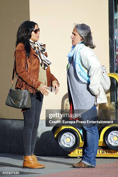 Raquel del Rosario is seen on May 22, 2014 in Madrid, Spain.