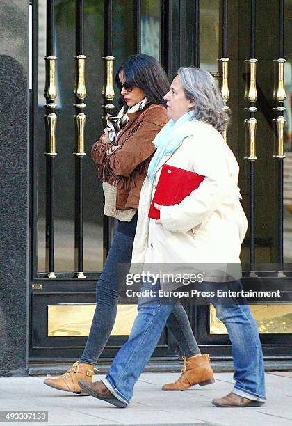 Raquel del Rosario is seen on May 22, 2014 in Madrid, Spain.