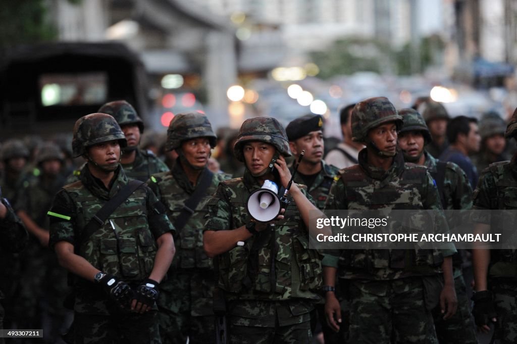 THAILAND-POLITICS-MILITARY-PROTEST