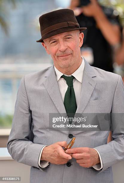 Director/writer Jacques Audiard attends a photocall during the 67th Annual Cannes Film Festival on May 23, 2014 in Cannes, France.