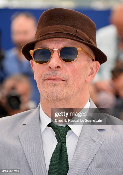 Director/writer Jacques Audiard attends a photocall during the 67th Annual Cannes Film Festival on May 23, 2014 in Cannes, France.