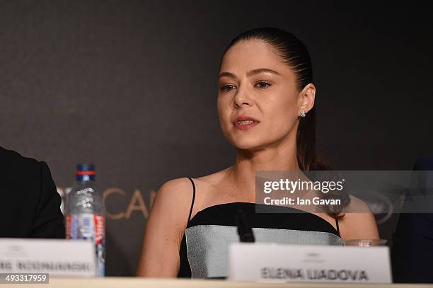 Actress Yelena Lyadova attends the "Leviathan" press conference at the 67th Annual Cannes Film Festival on May 23, 2014 in Cannes, France.