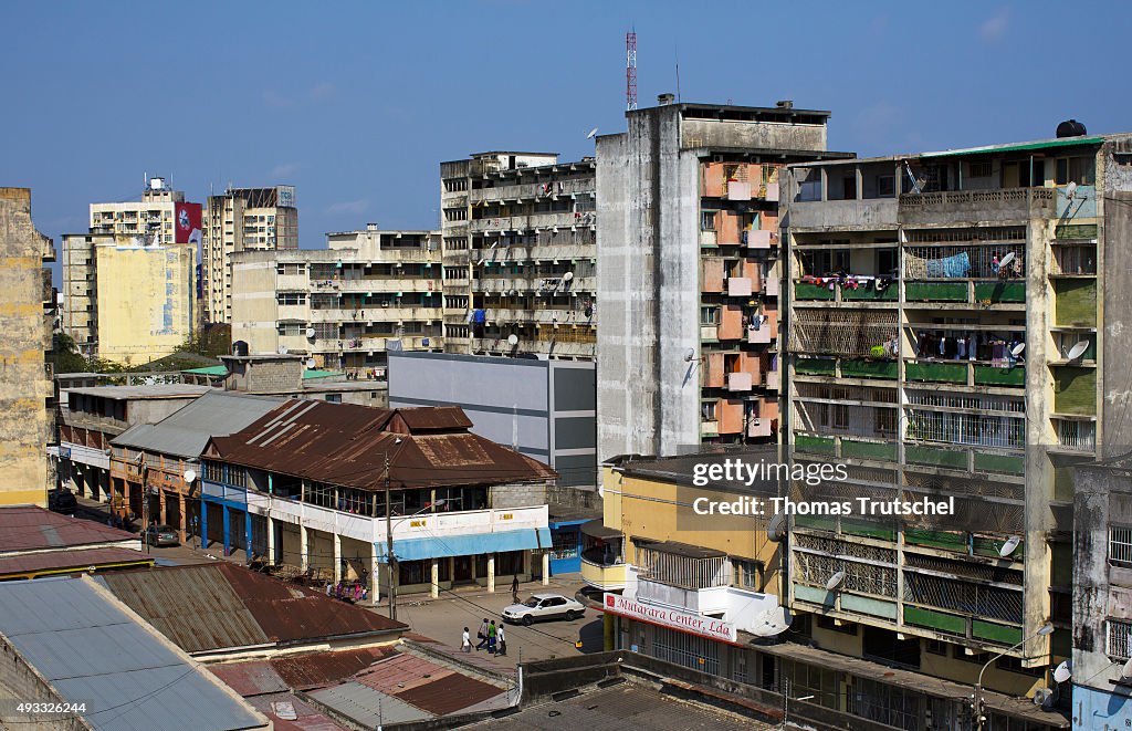 Cityscape of Beira on September 27, 2015 in Beira, Mozambique. News