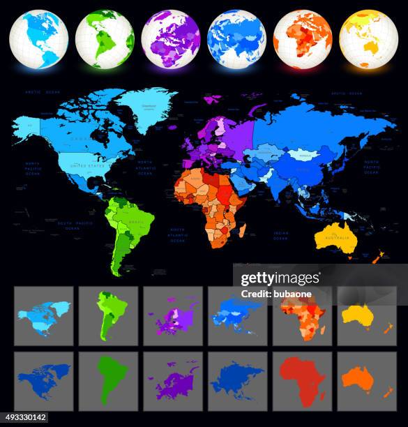 world map geography - 印度洋 幅插畫檔、美工圖案、卡通及圖標