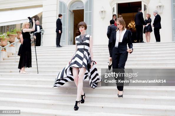 Coco Rocha attends amfAR's 21st Cinema Against AIDS Gala Presented By
