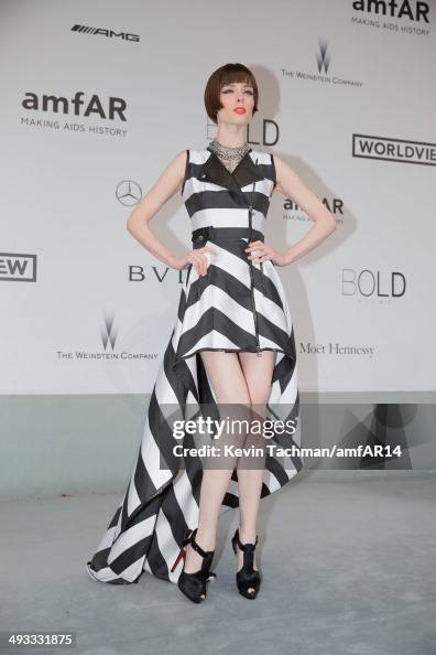 Coco Rocha attends amfAR's 21st Cinema Against AIDS Gala Presented By