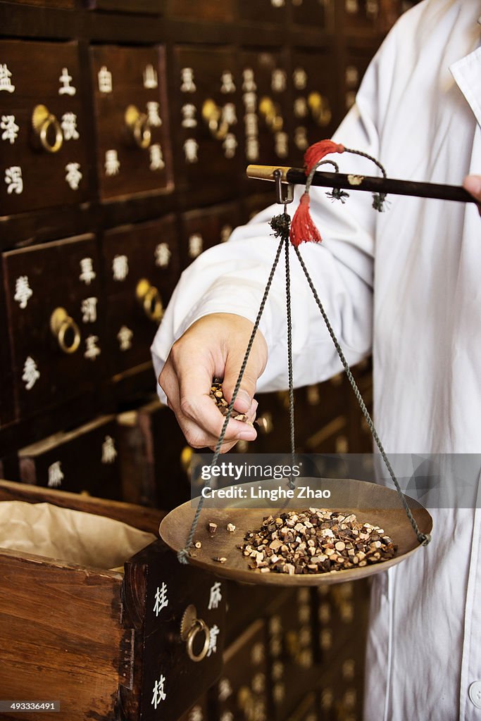 Measuring in Chinese Medicine.