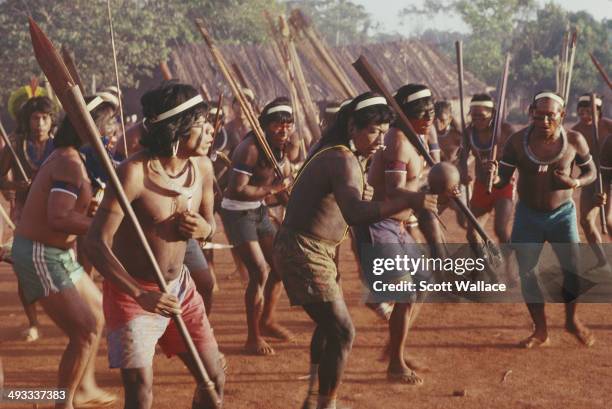 Kayapo Rirual Scott Brazil Photos and Premium High Res Pictures - Getty Images