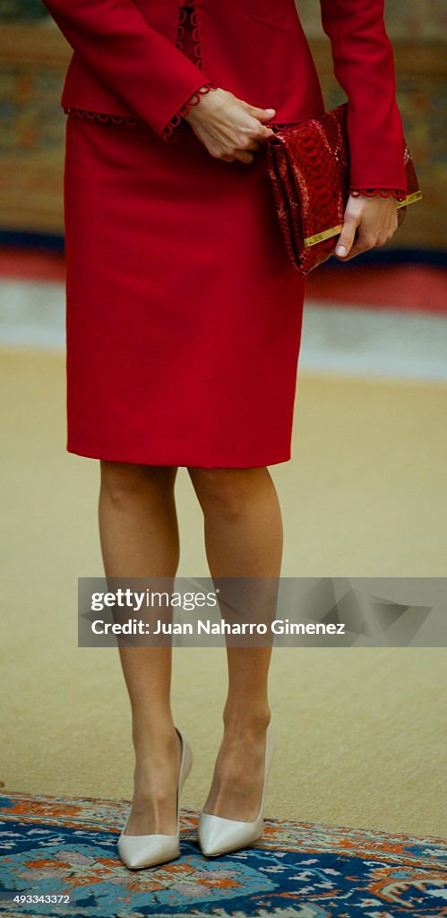 Spanish Royals Meets Cervantes Foundation