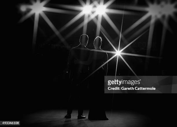 Kate Winslet and Michael Fassbender attend the 'Steve Jobs' Closing Night Gala during the BFI London Film Festival, at Odeon Leicester Square on...