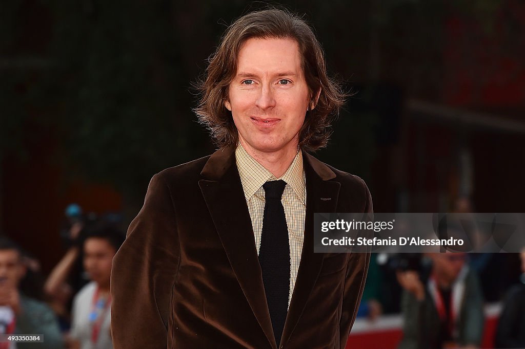 Wes Anderson And Donna Tartt Red Carpet  - The 10th Rome Film Fest