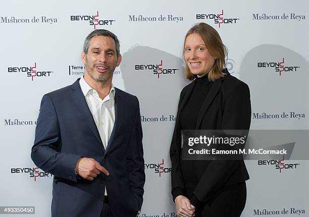 Nick Keller, Founder and CEO of Beyond Sport and Tracey Crouch MP, Parliamentary Under Secretary of State for Sport, Tourism and Heritage at the...