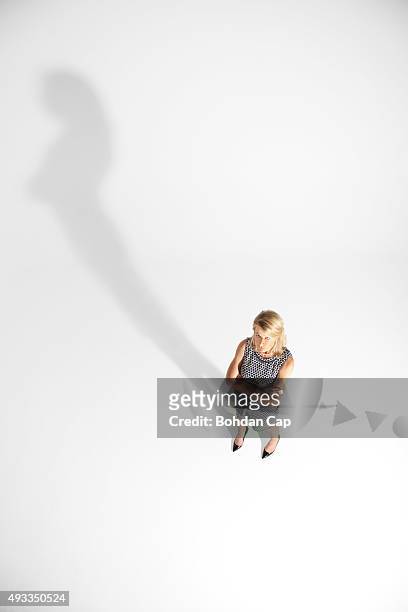 Columnist Katie Hopkins is photographed for the Guardian on June 19, 2015 in London, England.