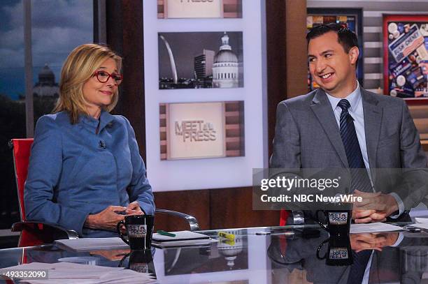 Pictured: ? Kathleen Parker, Columnist, The Washington Post," left, and Nathan L. Gonzalez, Editor & Publisher, The Rothenberg & Gonzalez Political...